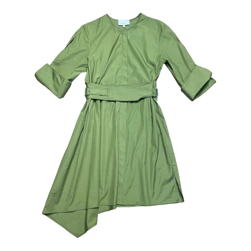 3.1 Phillip Lim Green High Low Dress